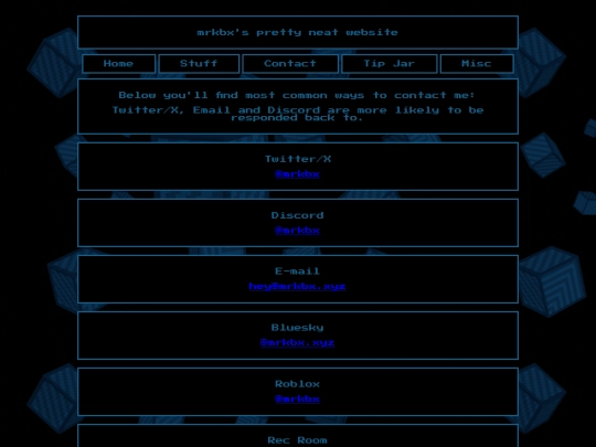 contact screenshot