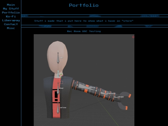 portfolio screenshot