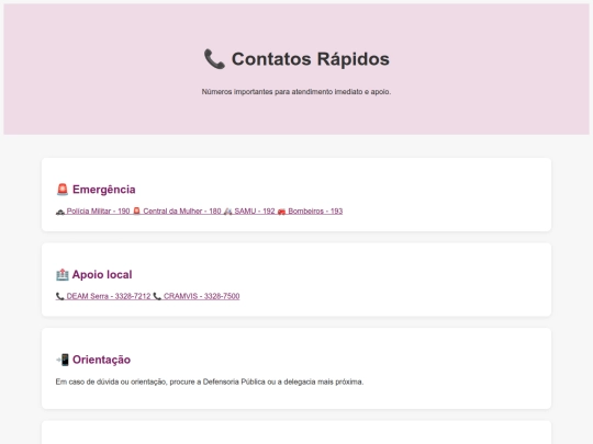 contatos screenshot