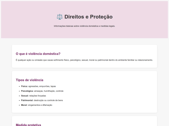 direitos screenshot