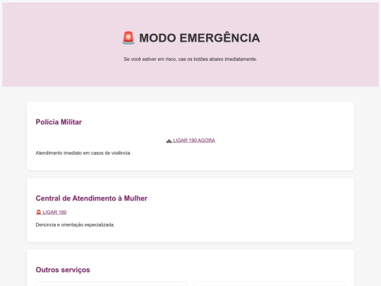 emergencia screenshot