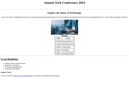 annualtechconference2024 screenshot