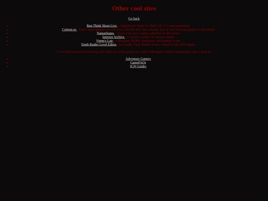sites screenshot