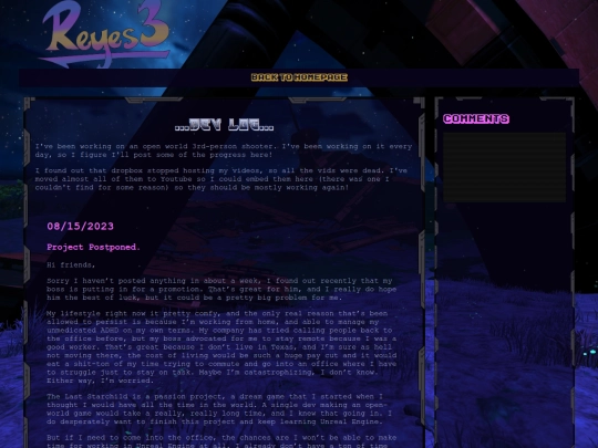 pages/DevLog screenshot