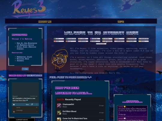 pages/Homepage screenshot