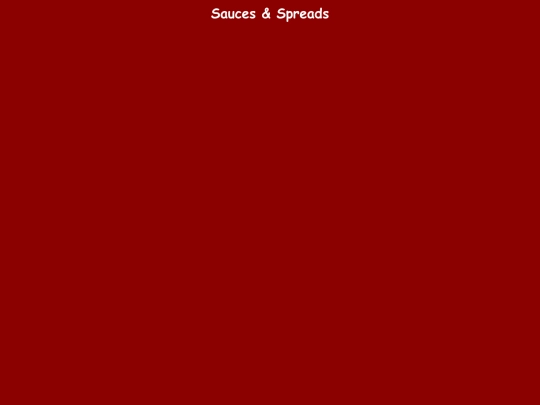 Sauces screenshot