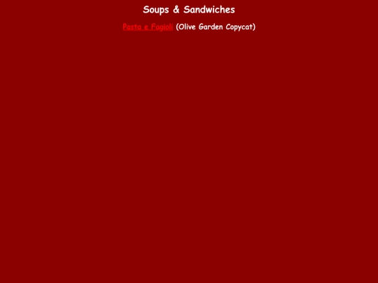 Soups screenshot