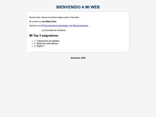 index screenshot