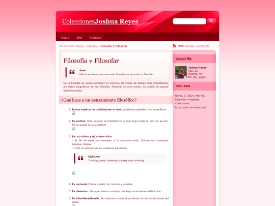 philoHTML/Filosofía ≠ Filosofar screenshot