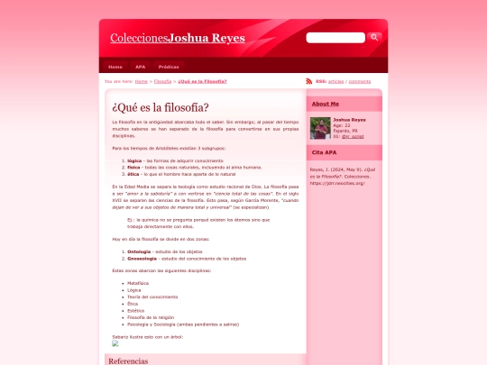 philoHTML/Que es la filosofia screenshot