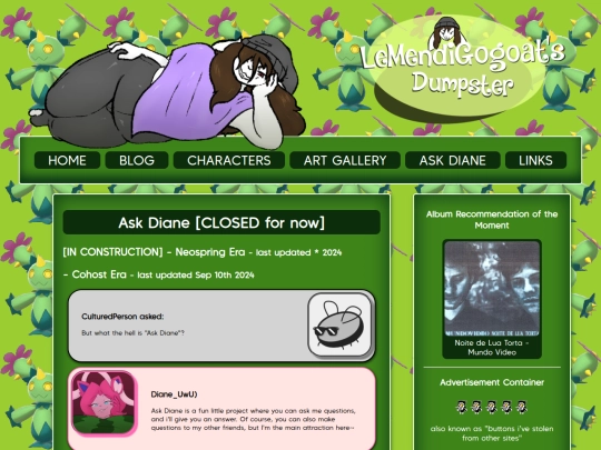 askdiane screenshot