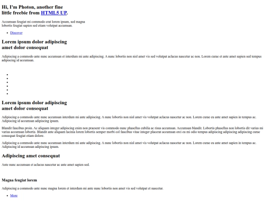 index screenshot