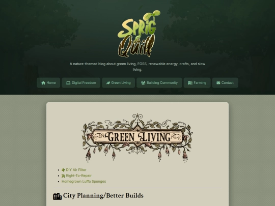 tag-greenliving screenshot