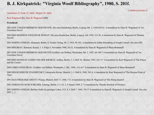 woolf_biblio screenshot