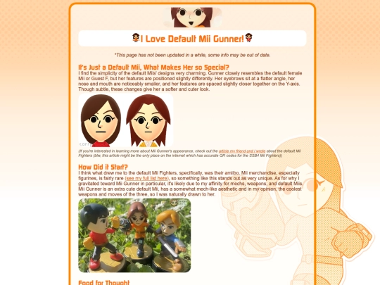 Mii tidbits/Gunner/Gunner screenshot