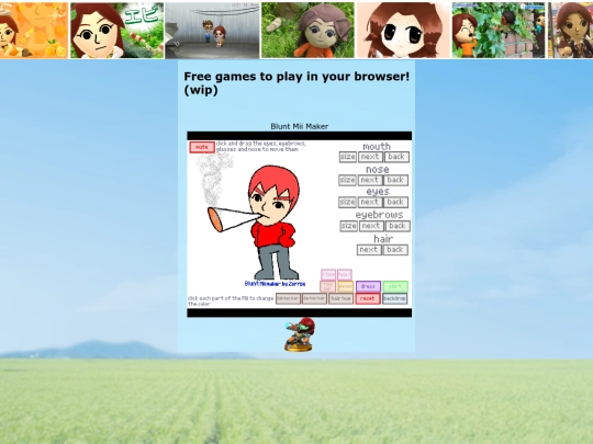 games/mii screenshot