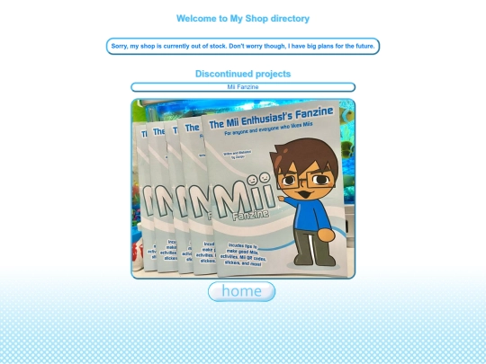 shop/list screenshot