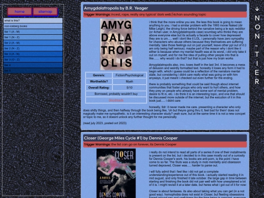 listotherbooks screenshot