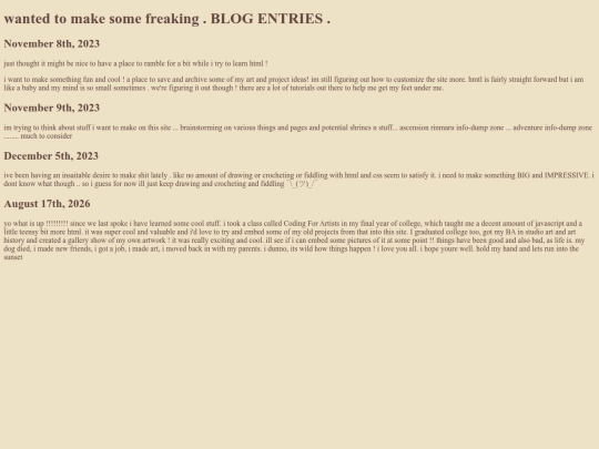 blog screenshot