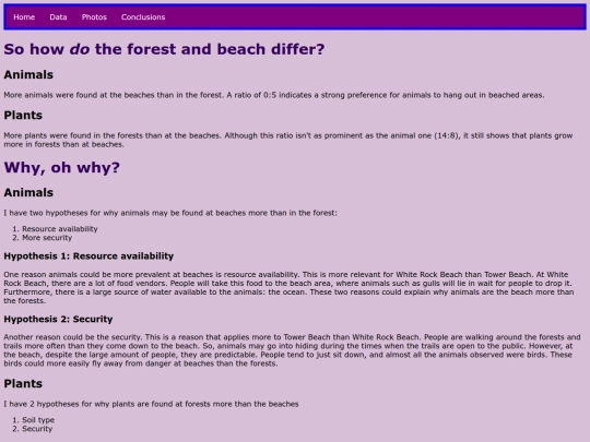 conclusions screenshot