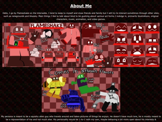 AboutMe screenshot