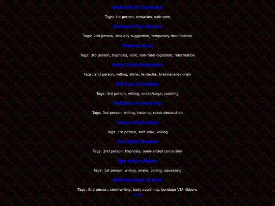 Writing screenshot