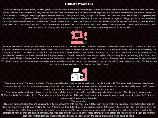 Writing/Fluffbots Private Fun/FluffbotsPrivateFun screenshot