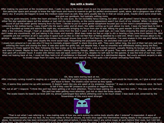Writing/Spa With A Snake/SpaWithASnake screenshot