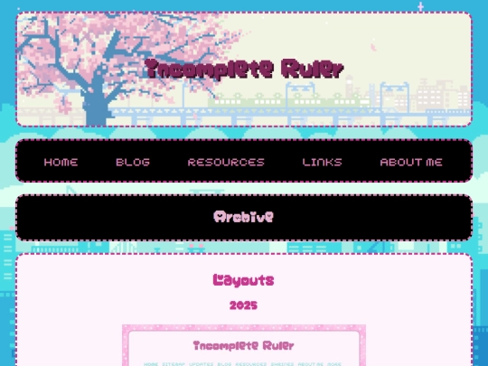 archive screenshot