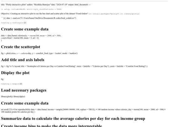 InteractivePlots screenshot