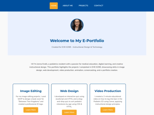 jenna final portfolio screenshot