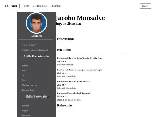 HTML/hoja screenshot