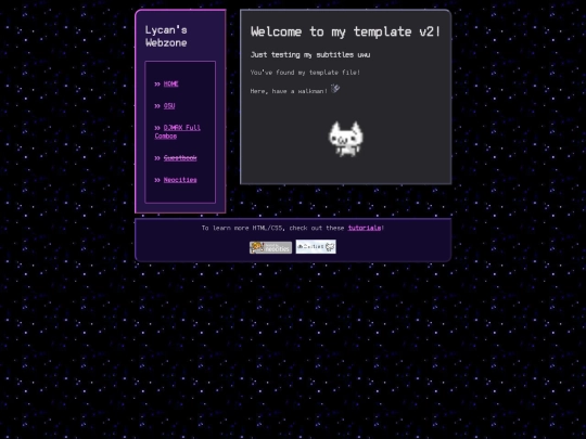 templatev2 screenshot