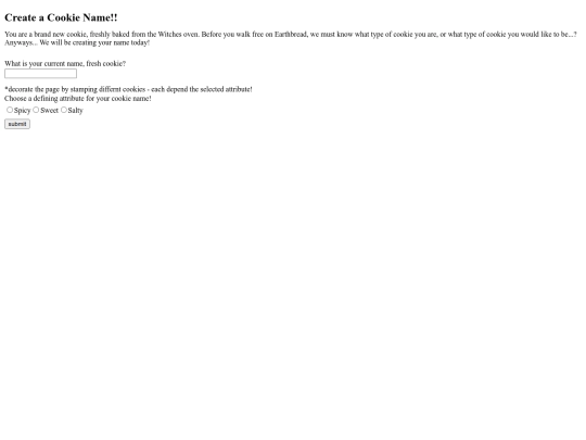 projectThree screenshot