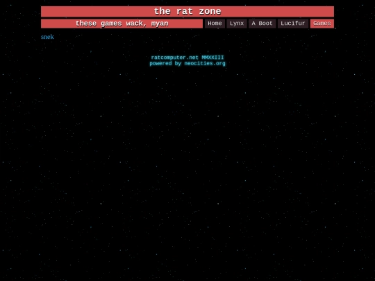 games screenshot