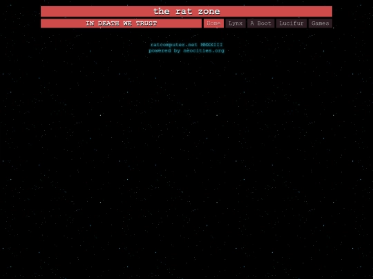 homepage screenshot