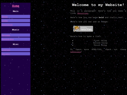 test screenshot