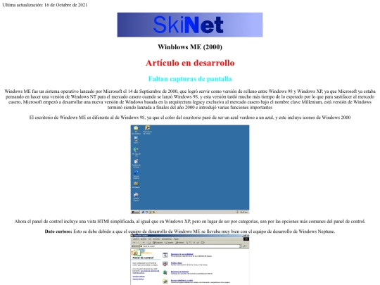 Sistemas Operativos/Blows/ME screenshot
