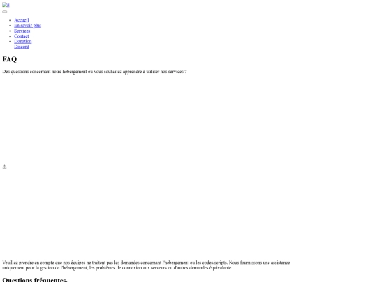 faq screenshot