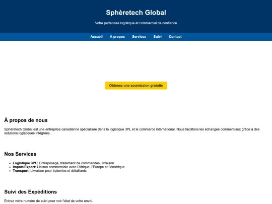 Spheretech_Global_Website_Template screenshot