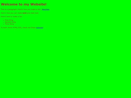 example screenshot