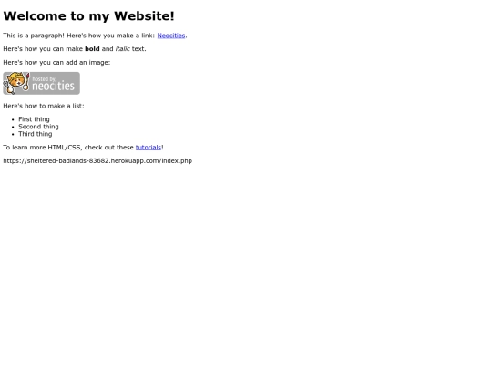 index screenshot