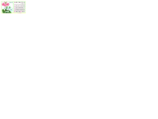 minicalendar screenshot