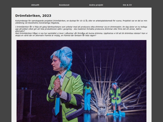 costume/project/fabrik screenshot