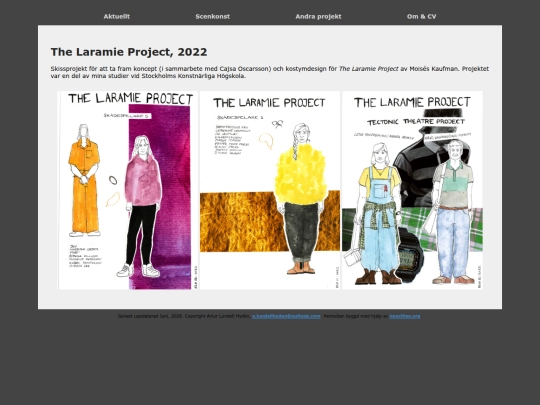 costume/project/laramie screenshot
