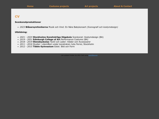 cv screenshot