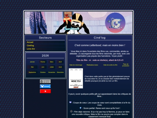 cinelog_home screenshot