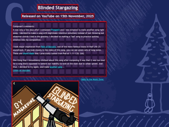 legacy_html/blinded_stargazing screenshot