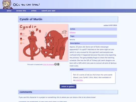 ocs/cyndir-of-murlin screenshot