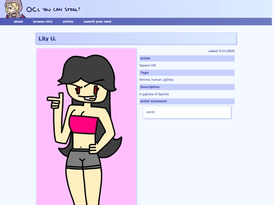 ocs/lily-u screenshot
